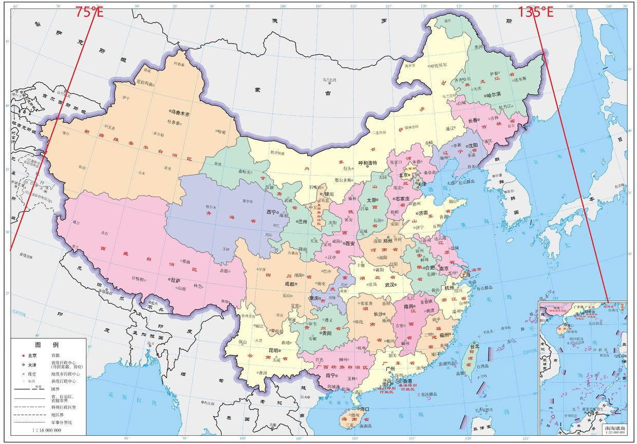 哪个国家是世界上经度跨度最大的国家?|经度|跨度|经线_新浪新闻