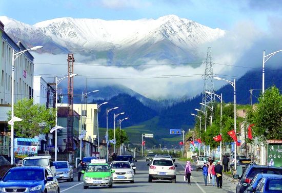 4万平方公里面积,人口却只有5万人!|青海|祁连县|县城_新浪新闻