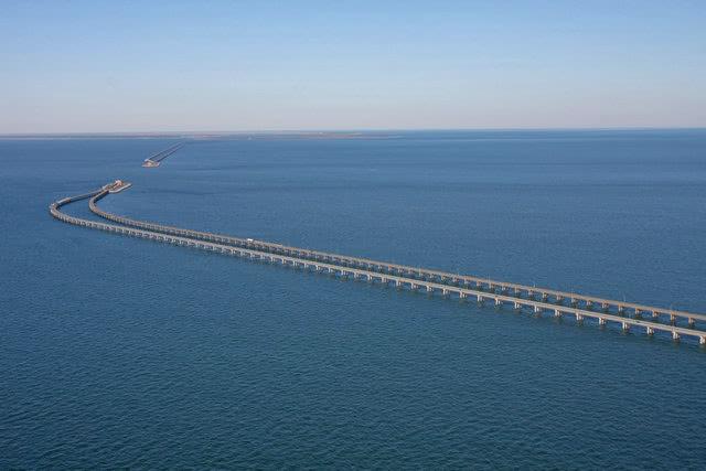 切萨皮克湾跨海大桥图片