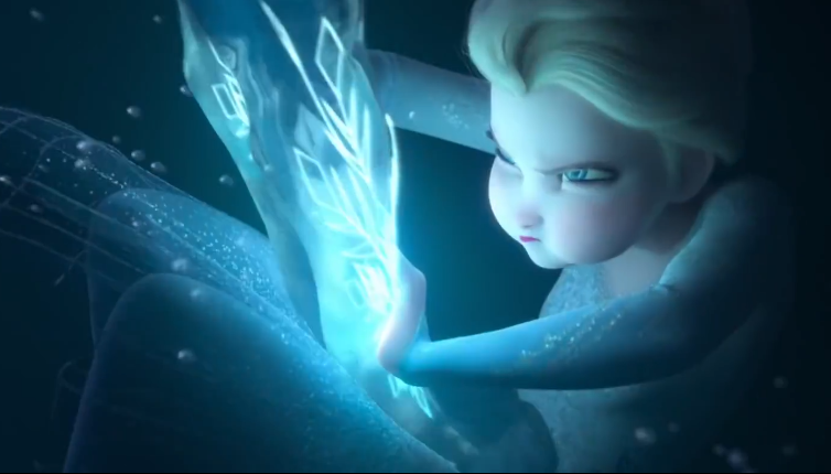 其实在《冰雪奇缘》第一部里有一个超级萌的宠物,他是女王利用自己的