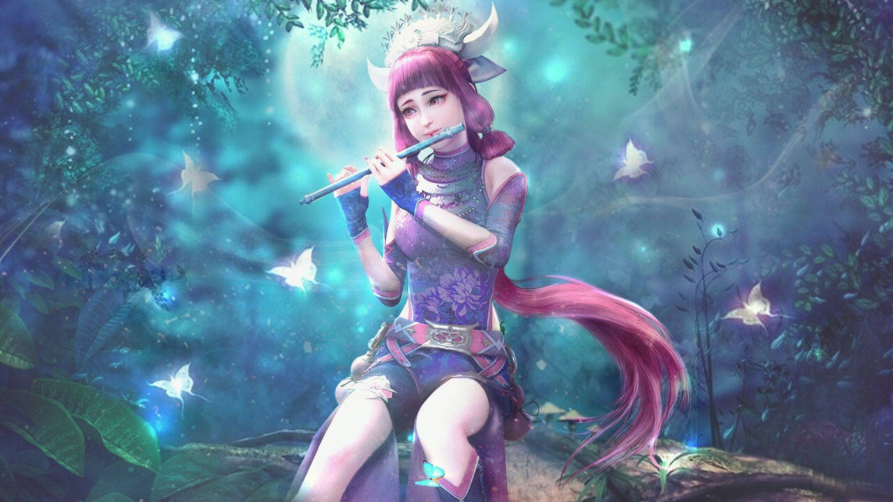 不良人片头曲笛子曲谱_不良人候卿笛子图片