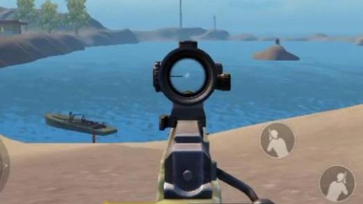 刺激战场:比8倍镜还更稀有的瞄准镜,它可以从靶场看到定海神针!