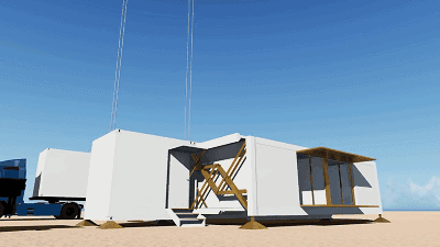 53岁大叔买不起房,不得已用6个集装箱,造了个200平的豪宅