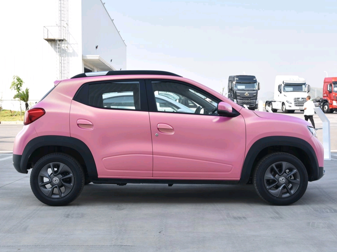 东风风行首款粉色小型suv,续航271km,专为女性准备的吗?-新浪汽车
