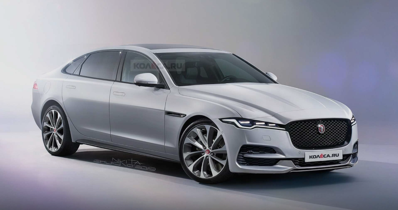 或于2020年发布,全新捷豹xj假想图曝光