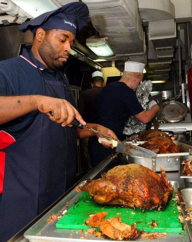 全世界航母伙食都怎么样?中国的看着流口水 印度太不一般