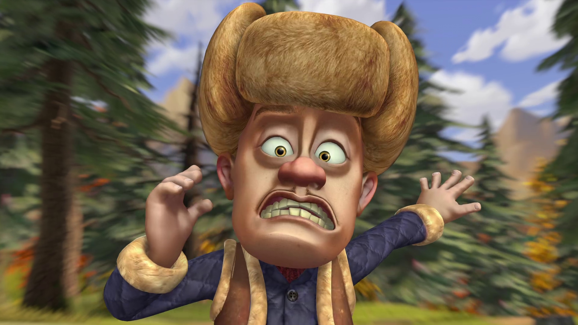 光头强为了头发而兽化?其实只要将强哥的模型变成他就好了