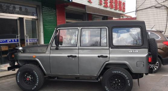 柴油版北汽bj212異地提車, 車價近冰點, 還沒到家就開去了沙漠!