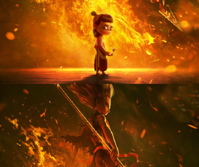 因为哪吒知道如果他不这样做,当他面对天劫的时候,这对深爱他的父母