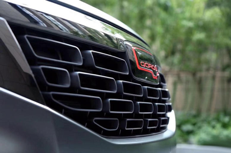 首台观致5s特别版实车现身,哑光车漆,红黑色车标,太拉风了