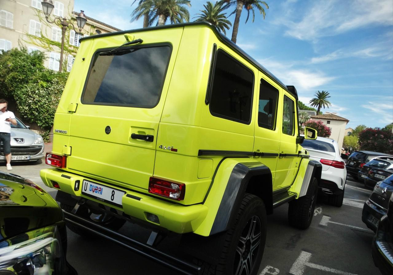 奔驰G 500 4X4² Brabus，好漂亮！