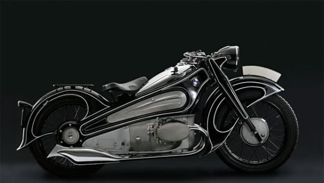 向经典致敬——怀旧版宝马r7定制摩托车