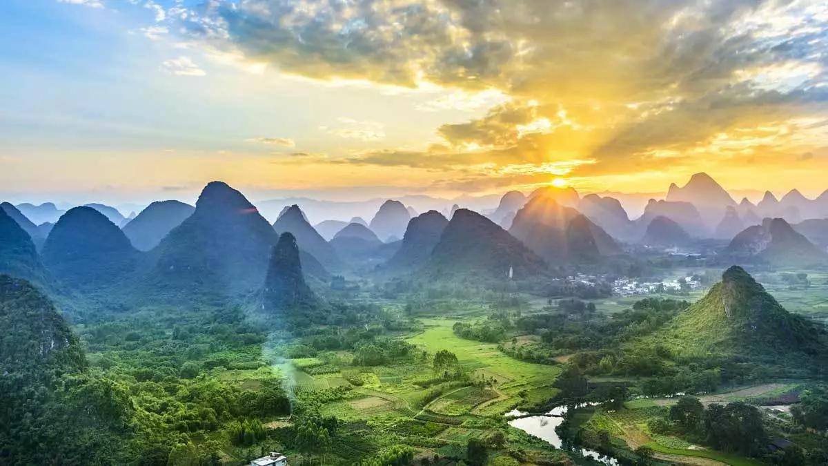 成为星球大战的取景地桂林阳朔的奇山异水简直一绝