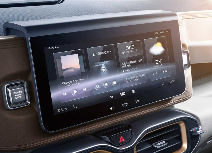 吉利icon内饰官图发布，预计年内上市