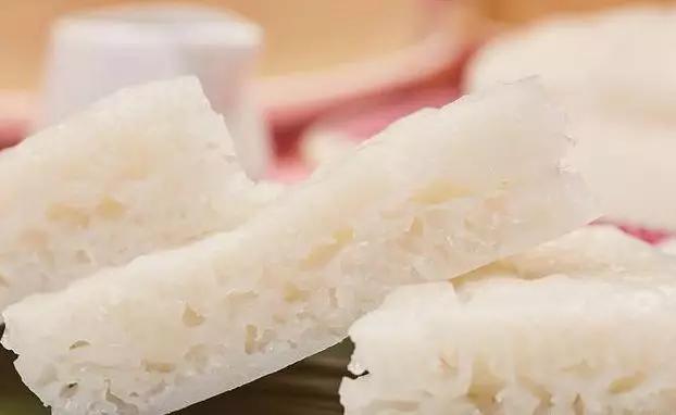 台州仙居特色小吃"米浆糕",口感细嫩,松弹软粘,你吃过吗?