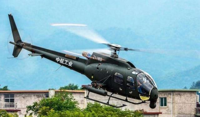 机小作用大的国产2吨级外贸型直-11e武装直升机