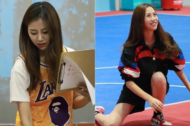 孙悦妻子身穿湖人球衣,大秀美腿|cba|孙悦|陈露_新浪新闻