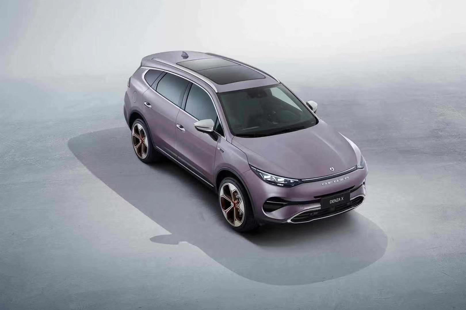 腾势x官图发布 将于广州车展正式上市