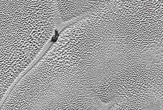 nasa拍到的"冥王星蜗牛"