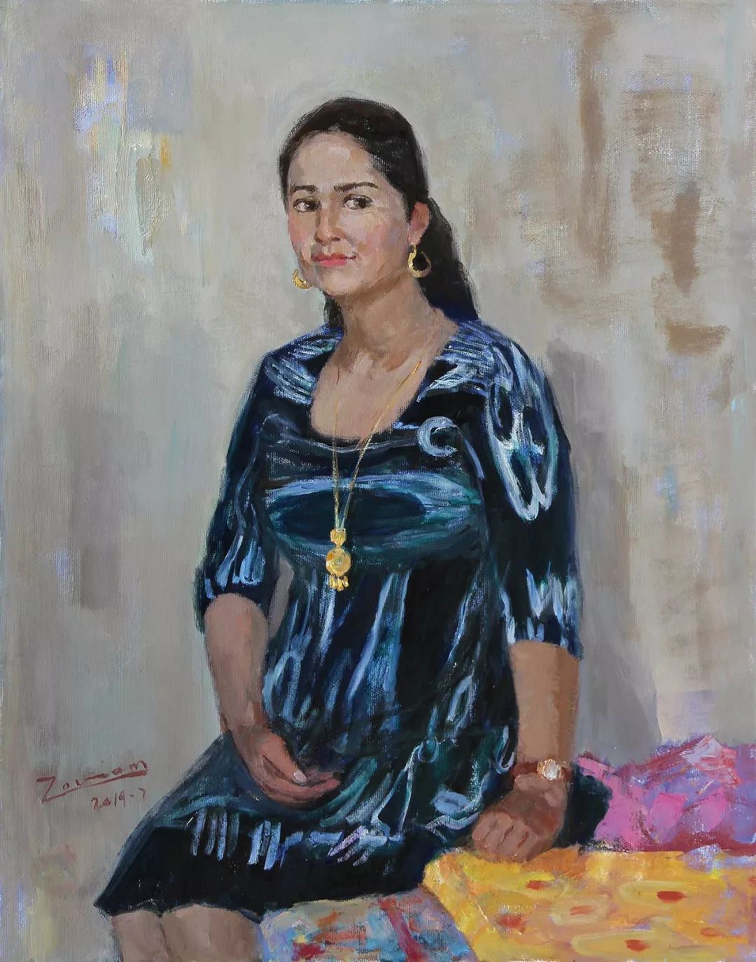 范迪安:卓然木油画艺术的新疆之美