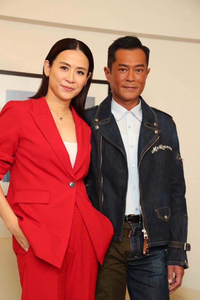 古天乐宣萱同出席活动郎才女貌堪称绝配时隔多年容颜不老