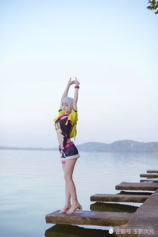 刀剑神域序列之争cosplay琪亚娜青柠汽水泳衣装