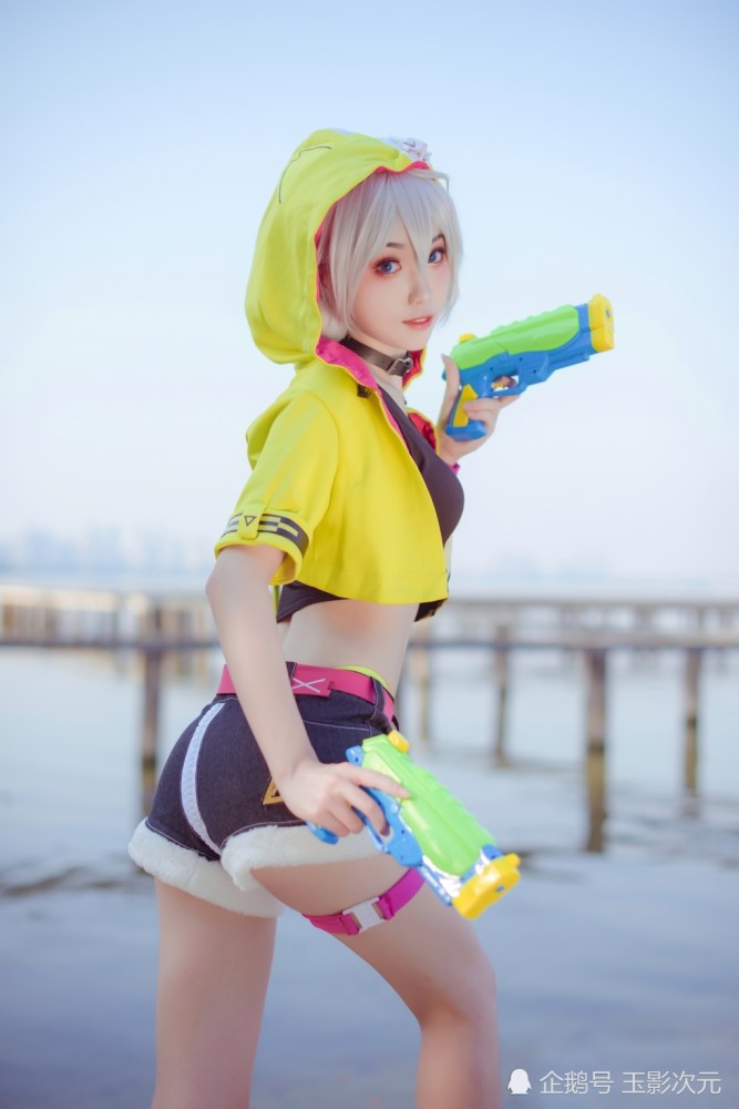 刀剑神域序列之争cosplay琪亚娜青柠汽水泳衣装