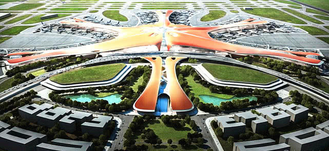 中国两座最美机场一个在北京另一个在成都你更喜欢哪个