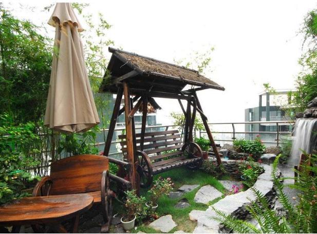 设计个超大露台,邻居天天上来参观