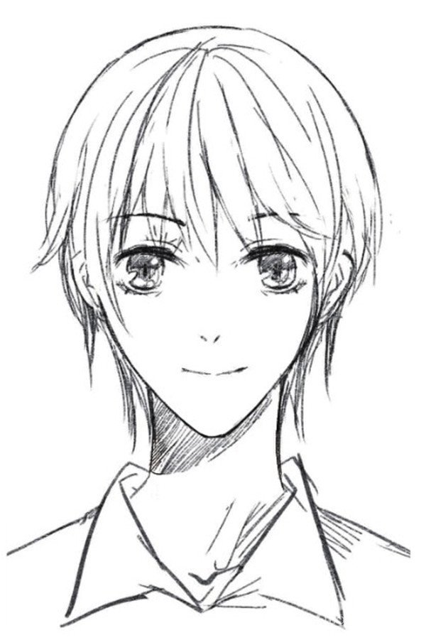 动漫人物头部画法教程!