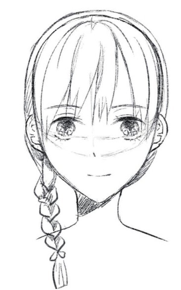 动漫人物头部画法教程!