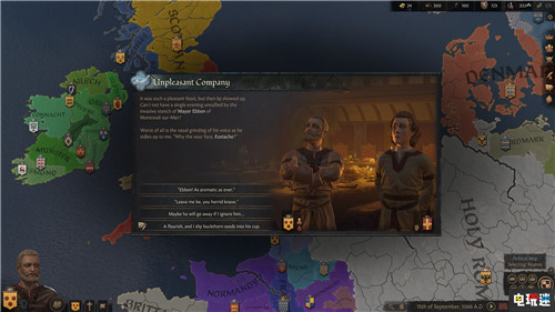 p社正式公开"四萌"新作《十字军之王3》 2020年发售