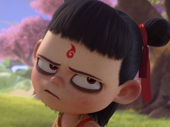 哪吒之魔童降世哪吒谁都不爱的走路姿势网友直呼太霸气了