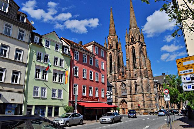 的古城,不仅都有城堡,还个个美如童话|海德堡|奎德林堡|童话_新浪新闻