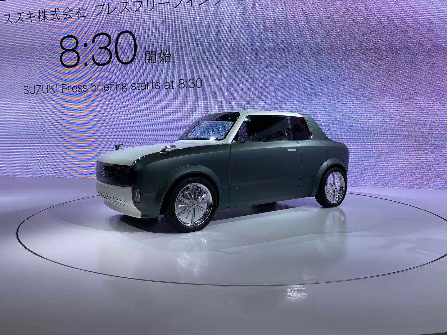 造型复古/神似欧拉 铃木wako spo概念车亮相东京车展