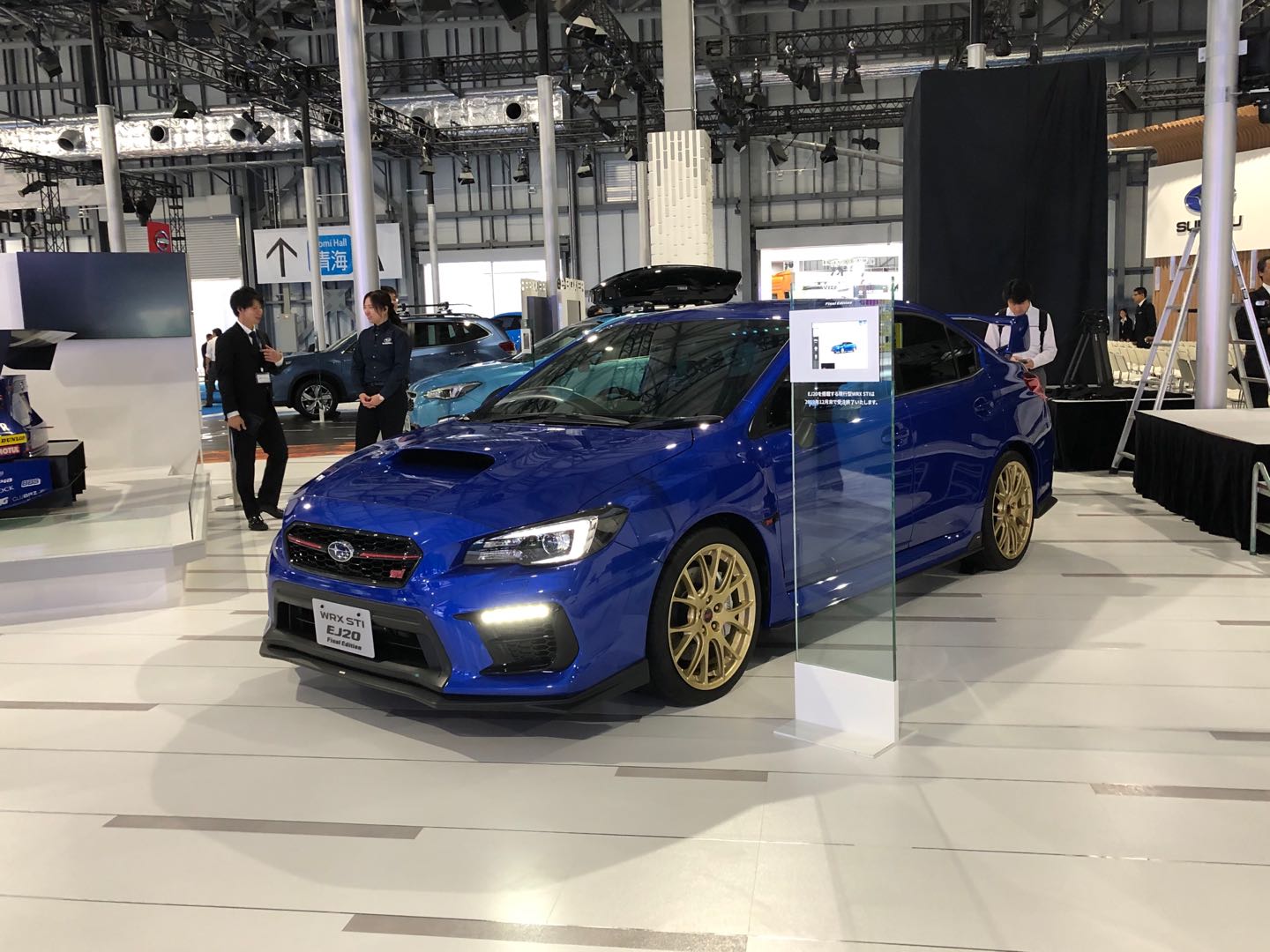 最大马力329匹/限量555台 斯巴鲁wrx sti最终版亮相东京车展