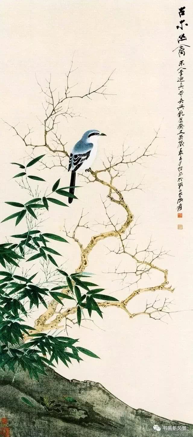 张大千高清工笔花鸟32幅美翻了