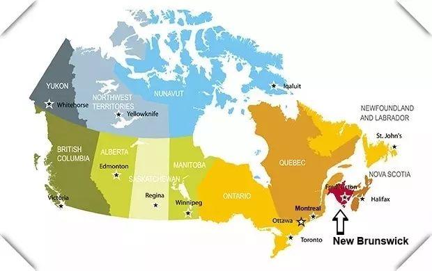 nb省位于环大西洋贸易圈心脏,可轻松到达全球较大的两个市场——美国