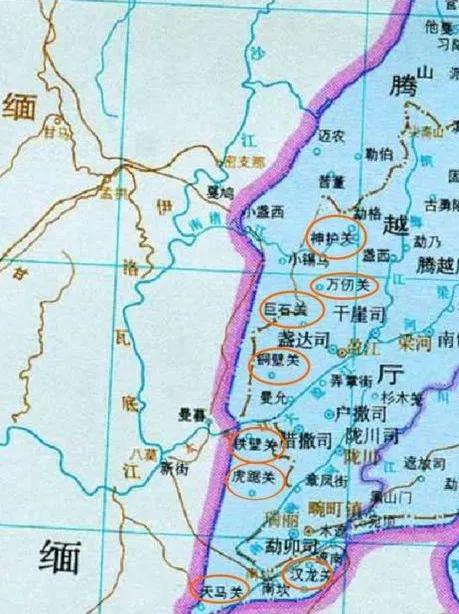 明朝后期是怎么丢掉云南100万平方公里的