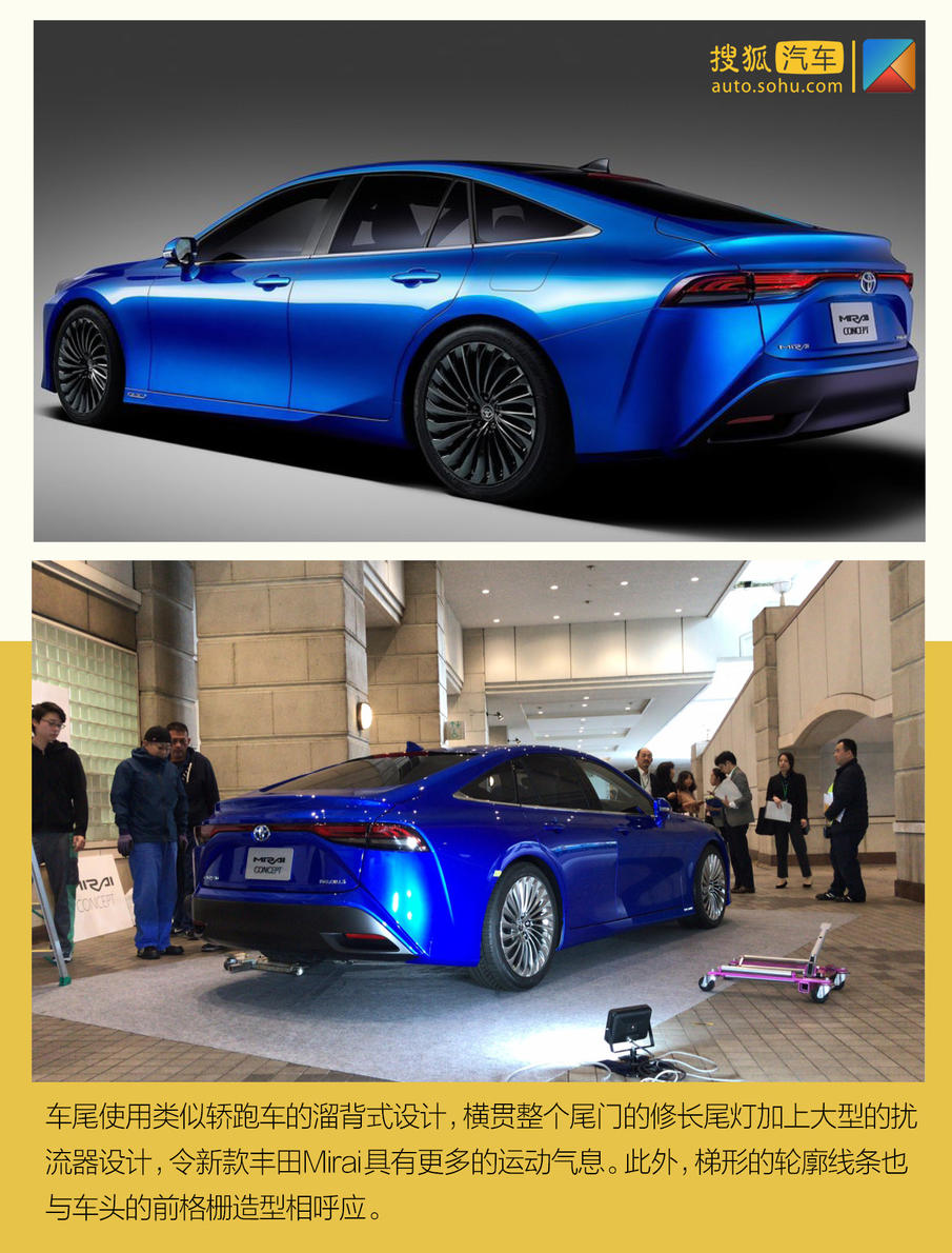 全新设计/续航增加30% 全新丰田Mirai Concept静态解析