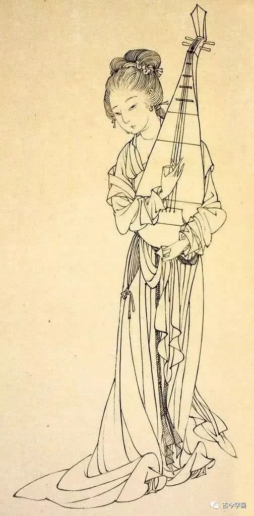 线描能画成这样你就是大师了!|线描|画种|白描_新浪新闻