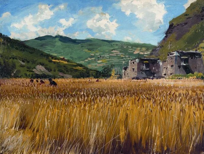 兼收并蓄:董希文|油画|董希文|写生_新浪新闻