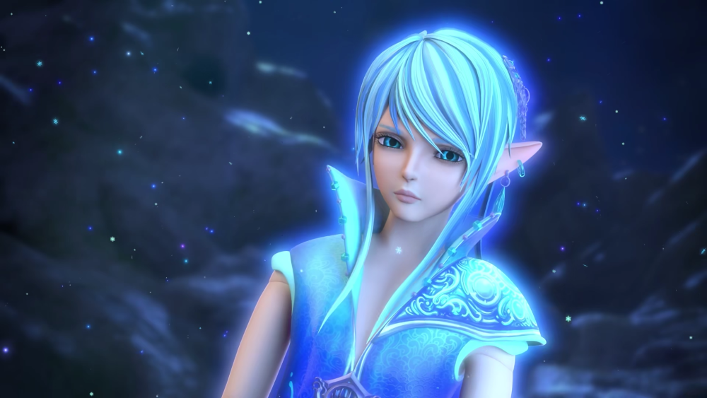 叶罗丽:水王子终于有新衣服了,蓝色王子装过于帅气,还穿上了鞋