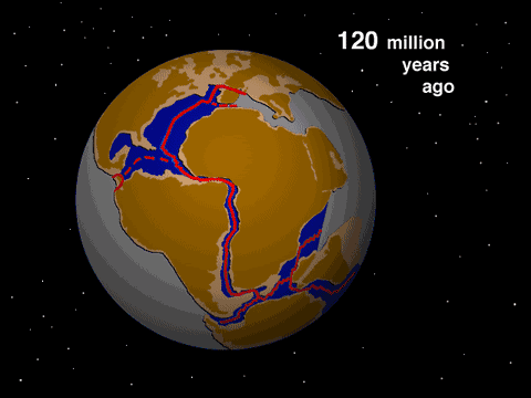 远古的地球上曾经洪水肆虐,一场史前大雨下了100多万年