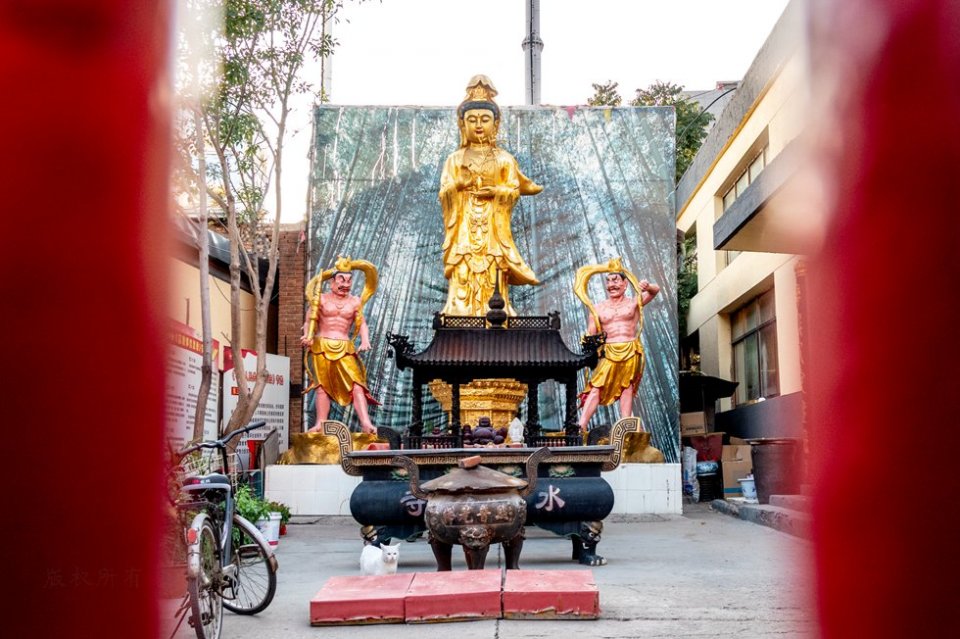 延参法师粉丝近5000万:住持的沧州市区水月寺,咋看都像个民居