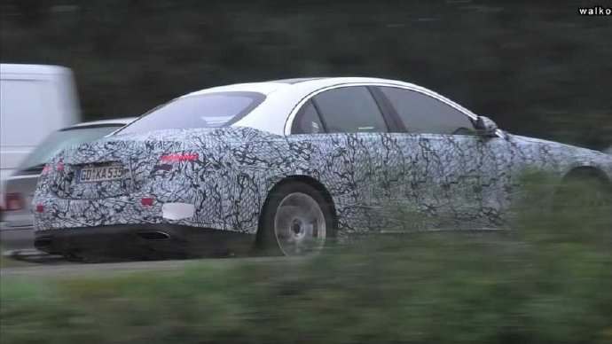 全新一代奔驰S级上路！已接近上市发布