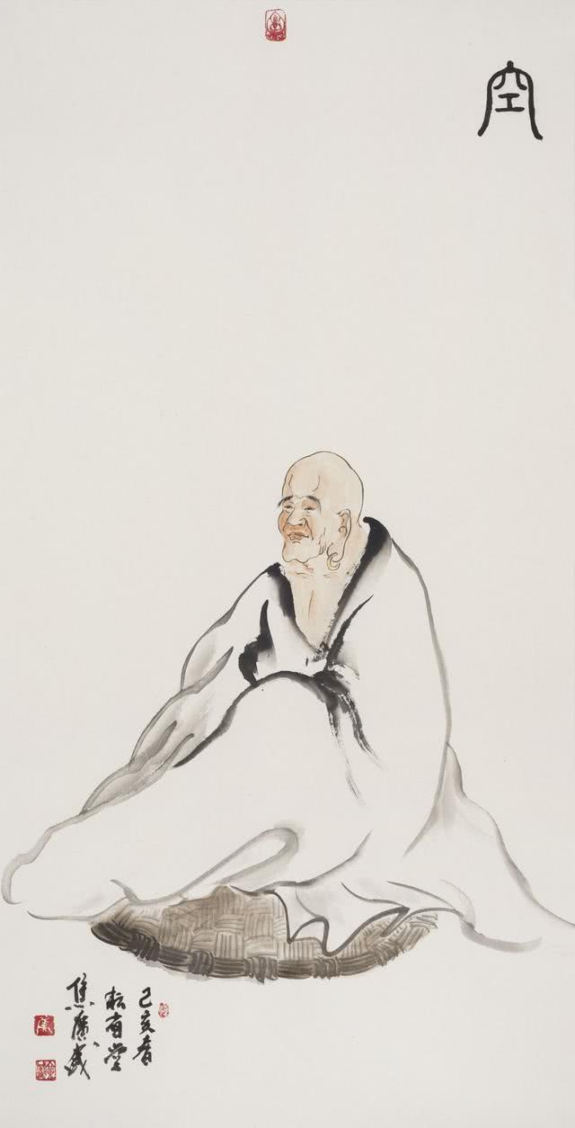 著名画家焦广盛作品欣赏感知参禅悟道的三重境界