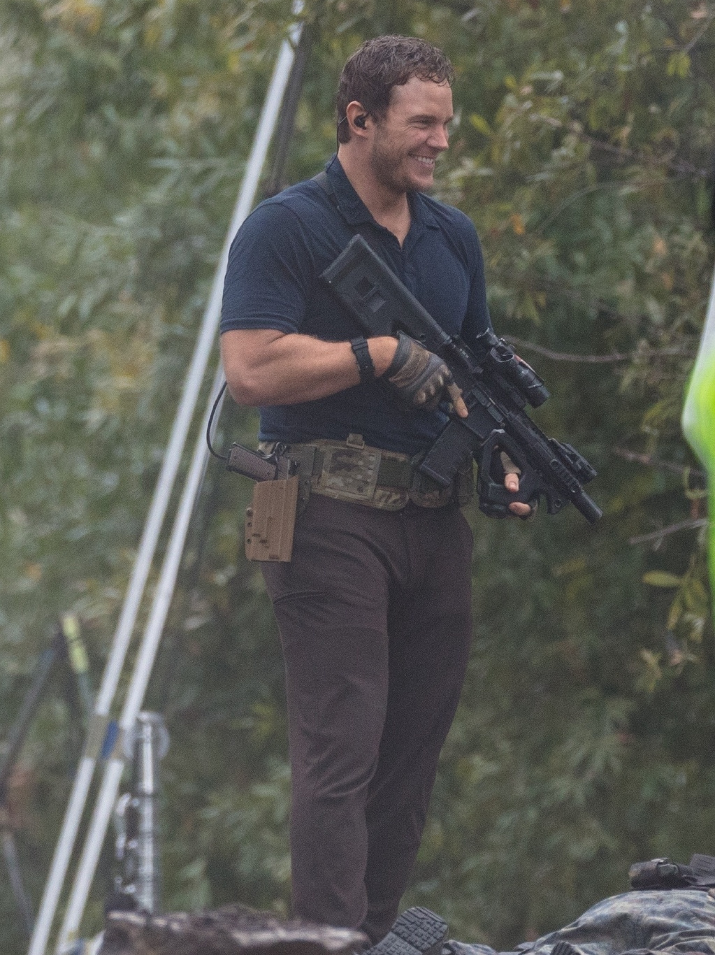 星爵克里斯帕拉特终于瘦了新片幽灵征募变身肌肉型男