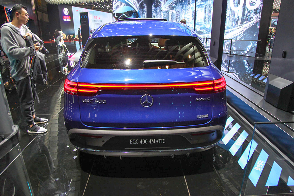 北京奔驰EQC 11月8日上市 NEDC工况续航415km