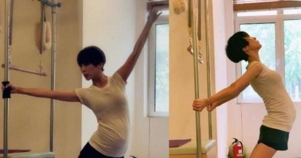 唐嫣晒照秀美腿,准妈妈不显孕肚状态佳,女明